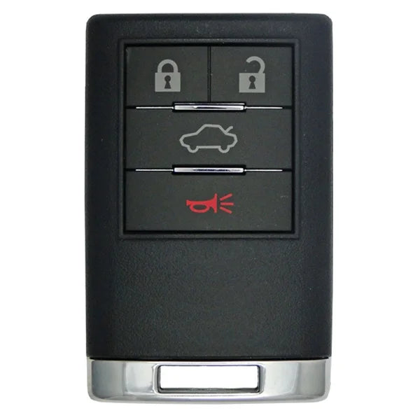 2008-2013 Cadillac CTS DTS / 4-Button Keyless Entry Remote / PN: 22889449 / OUC6000066 (Aftermarket)