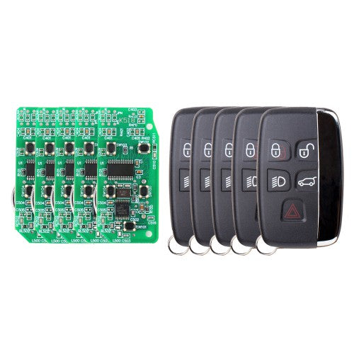 Lonsdor Specific Smart Key for 2015-2018 Land Rover Jaguar 5 Buttons 315MHz/433MHz- Auto Lock Supplier -key_supplier_in_canada locksmith_supplier_in_canada #