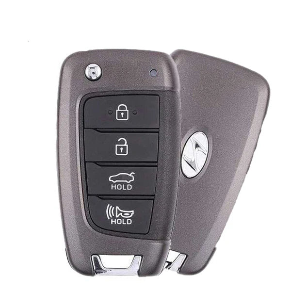 2021-2023 Hyundai Elantra / 4-Button Remote Flip Key / PN: 95430-AA100 / NYOMBEC4TX2004 (Canadian Version)(OEM)