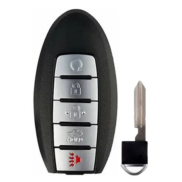 2013-2021 Nissan Infiniti / 5-Button Smart Key / PN: 285E3-1LA5A, 285E3-1LB5A / FCC ID: CWTWB1G744 (Aftermarket)