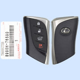 2020-2022 Lexus 4 Button Proximity Key HYQ14FBZ - New OEM 172497- Auto Lock Supplier -key_supplier_in_canada locksmith_supplier_in_canada #