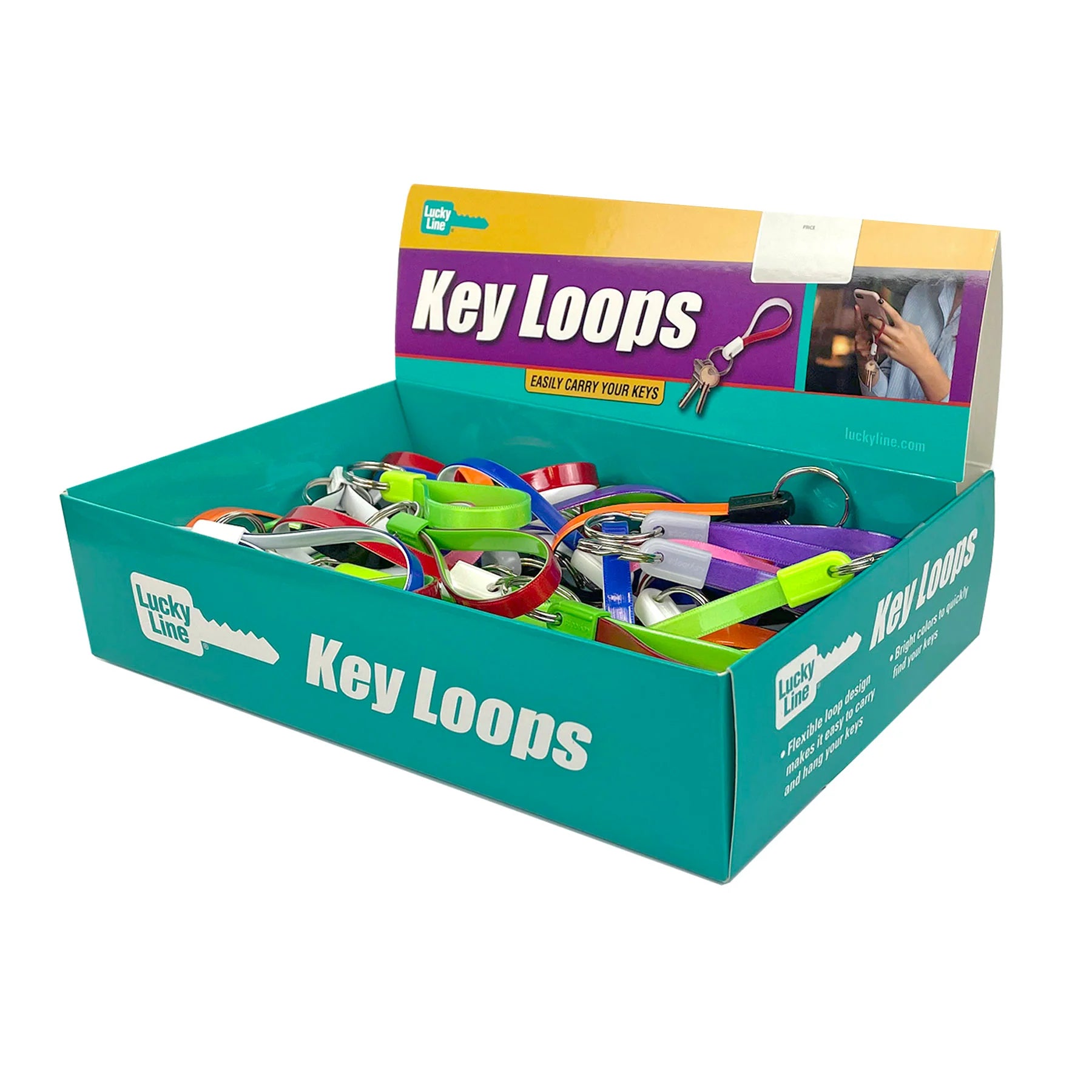 Key Loop Keychains | 50pcs / Box