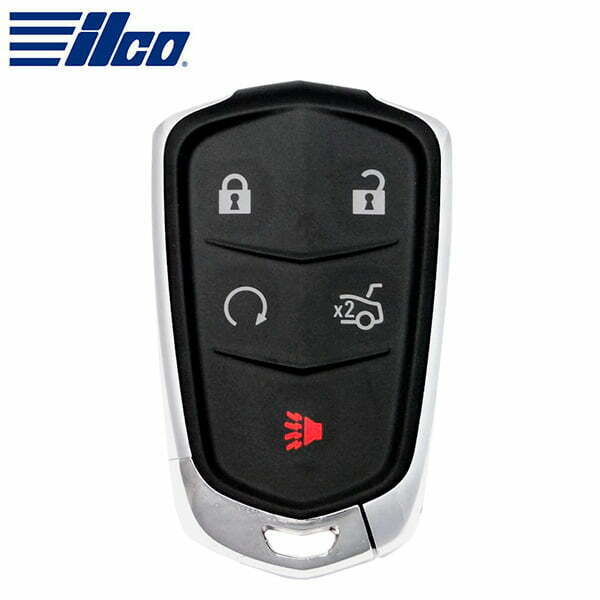 ILCO Look-Alike™ 2015-2016 Cadillac SRX / 5-Button Smart Key / FCC ID: HYQ2AB / PN: 13598528 (PRX-CAD-5B5)- Auto Lock Supplier -key_supplier_in_canada locksmith_supplier_in_canada #