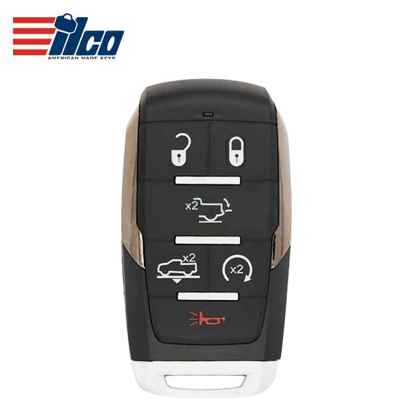 ILCO Look-Alike™ 2019-2023 Ram 1500 Pickup / 6-Button Smart Key / PN: 68312808AD / FCC ID: OHT-4882056 (PRX-RAM-6B1)