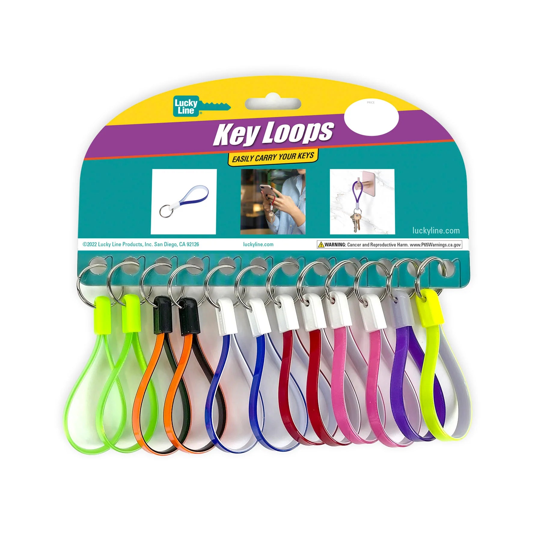 Key Loop Keychains | 50pcs / Box