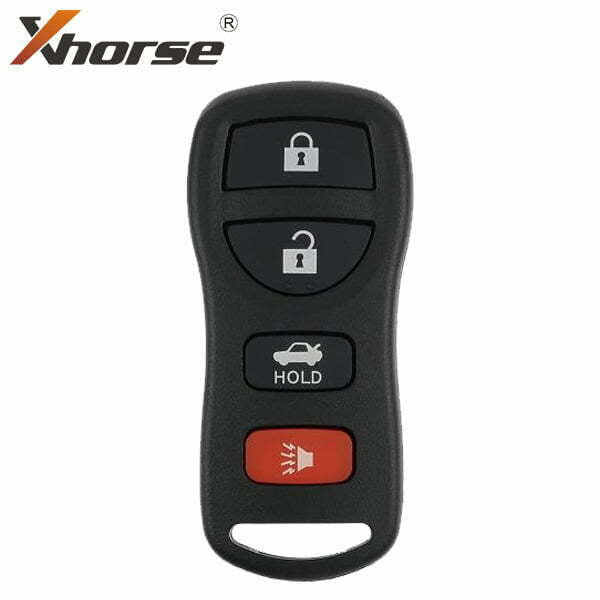 Xhorse – Nissan Style / 4-Button Universal Remote for VVDI Key Tool (Wired)