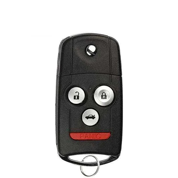 2007-2013 Acura MDX RDX / 4-Button Flip Key / PN: 35111-STX-326 / N5F0602A1A (AFTERMARKET)