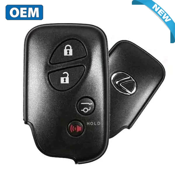 2010-2020 Lexus GX460 / 4-Button Smart Key w/ Glass Hatch / PN: 89904-60590 / HYQ14ACX / GNE Board (OEM)