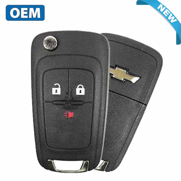 2013-2015 Chevrolet Spark / 3-Button Flip Key / PN: 95233524 / A2GM3AFUS03 (OEM)