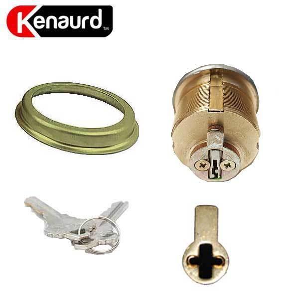 Premium Mortise Cylinder - 1" - US3 - Polished Brass - (SC1 / KW1)- Auto Lock Supplier -key_supplier_in_canada locksmith_supplier_in_canada #