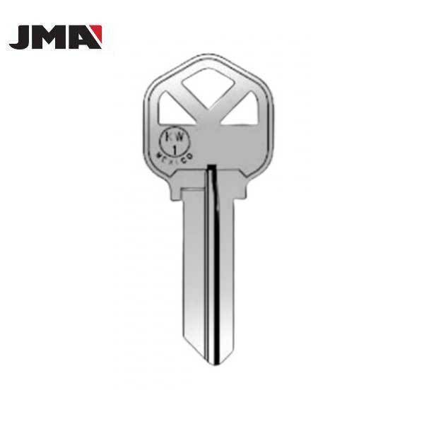 Buy nickel-finish KW1 Key -  Kwikset Key Blanks -(JMA)