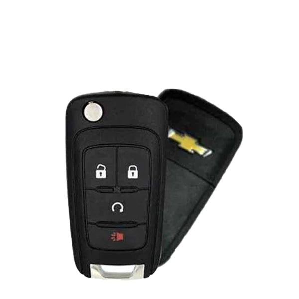 2013-2018 Chevrolet Trax / 4-Button Flip Key / PN: 13504265 / AVL-B01T1AC (Aftermarket)