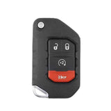 2018-2024 Jeep Wrangler Gladiator / 4-Button Smart Flip Key / PN: 68416784AA / OHT1130261 / SIP22 (AFTERMARKET)