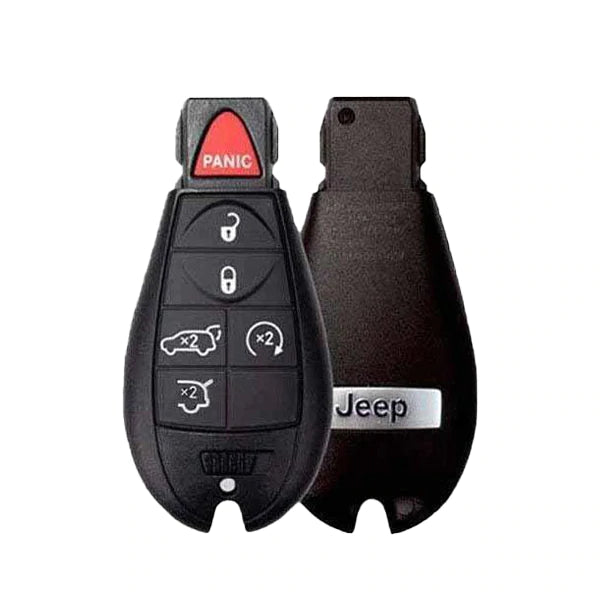 2009-2013 Jeep Grand Cherokee / 6-Button Fobik Key / PN: 68051666AI / IYZ-C01C / Keyless Go Fobik (OEM Refurb)