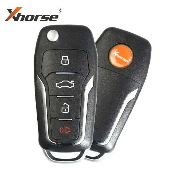 Xhorse VVDI Super Remote / Ford Style / 4-Button Universal Remote Flip Key w/ Super Chip